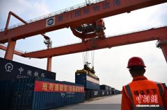 厦门中欧班列织密欧亚跨境物流网